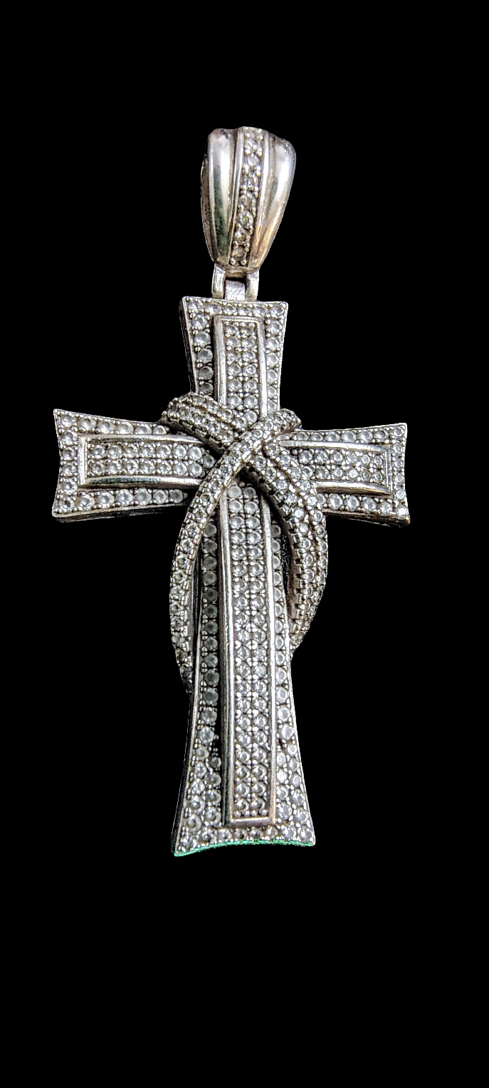 Pre-Owned .925 Cross Pendant