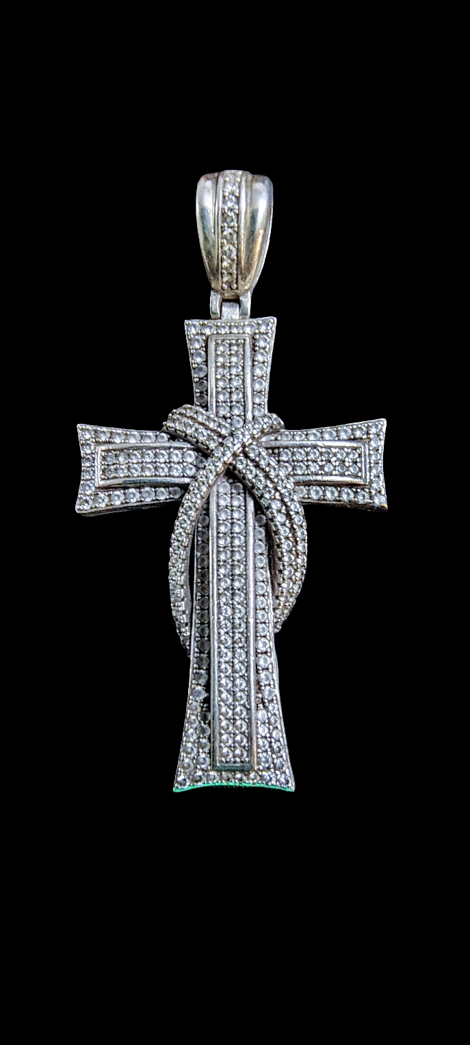 Pre-Owned .925 Cross Pendant