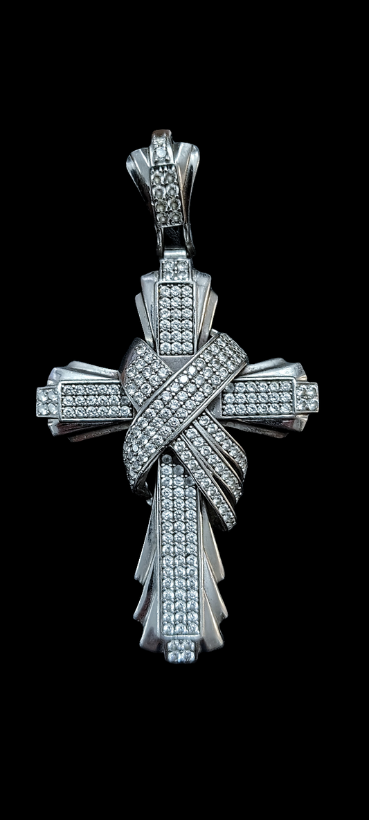 Pre-Owned .925 Large Cross Pendant